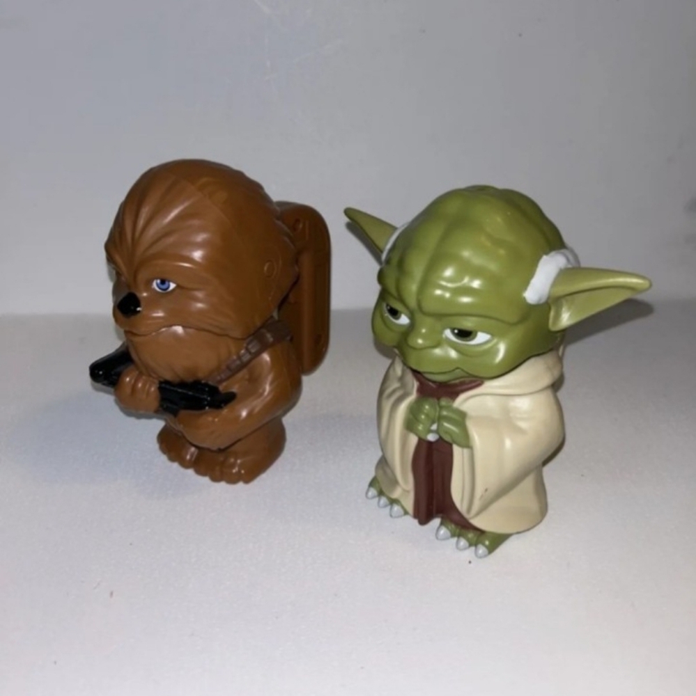 Yoda and Chewbacca Working Flashlights Star Wars Toy